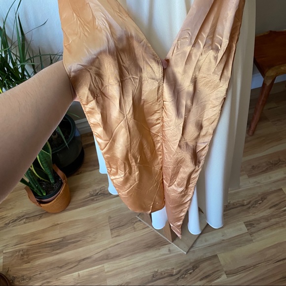 SOLD Vintage Sheer Puff Sleeve Dress - Picture 8 of 16